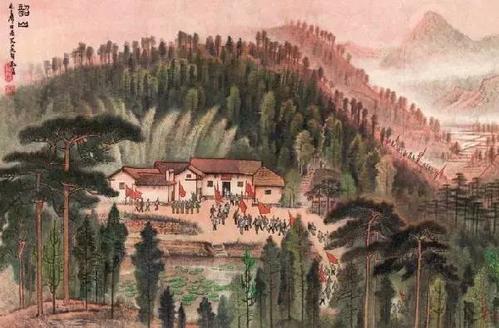 看看画家笔下的韶山