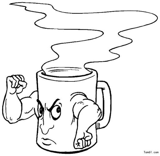 杯子-简笔画图片-儿童资源网手机版