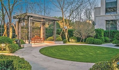 万科格拉美西展示区一景.(万科供图)