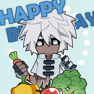 凹凸生日方贺卡