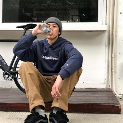 原宿风男生纹身头像