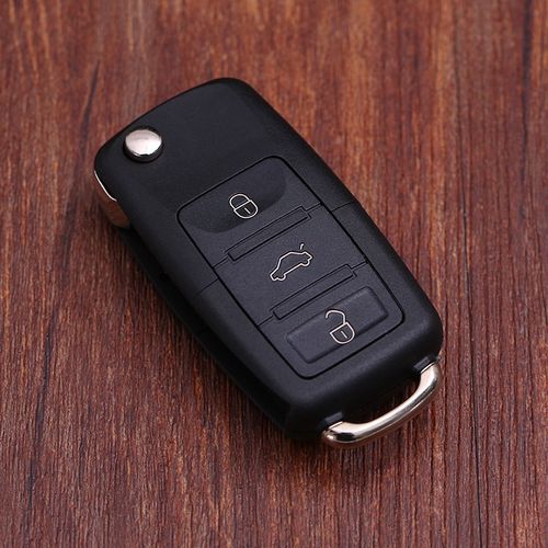 大众途观速腾高尔夫朗逸宝来迈腾polo斯柯达汽车折叠遥控钥匙外壳