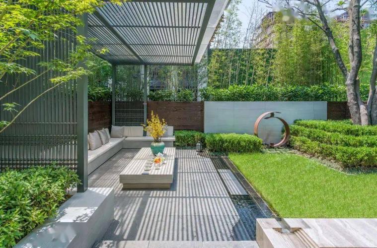 玩转庭院:13个现代"花园庭院"设计,掌握好这4点轻松造园