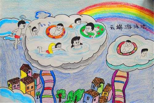 小学二年级科技画内容小学二年级科技画图片 4k纸小学科学幻想画内容