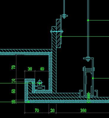 那个cad吊顶的剖面图怎么看呀?还有怎么画的?