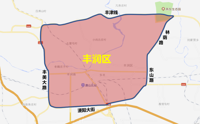 唐山各县(市)区城区单双号限行范围公布!附示意图!