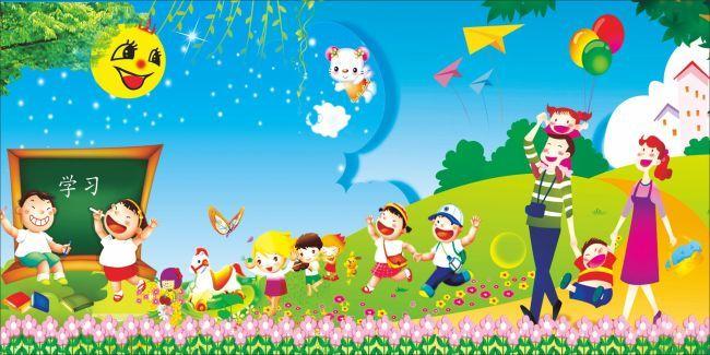 幼儿园图片(cdr,矢量图)