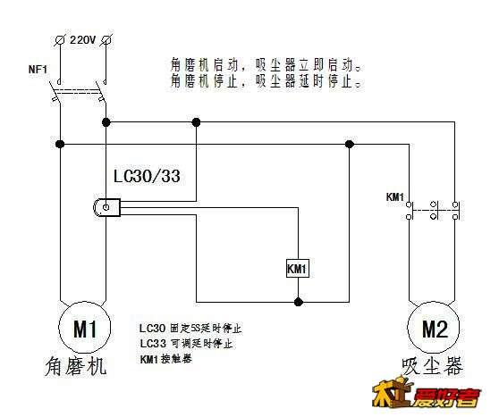 角磨机联动吸尘器经验分享