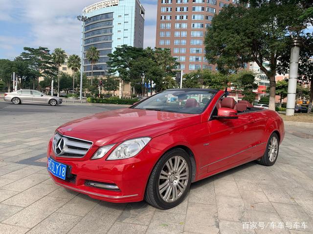 奔驰e260cgi敞篷跑车