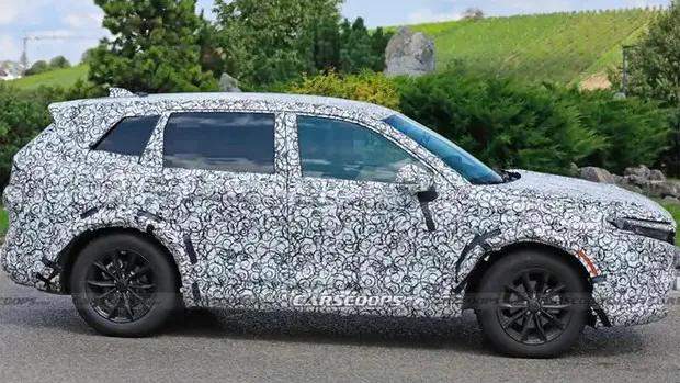 全新一代本田crv谍照曝光继续推燃油版和混动版对标丰田荣放