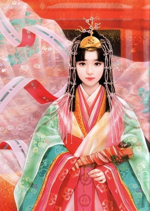 中国画师画的源氏物语