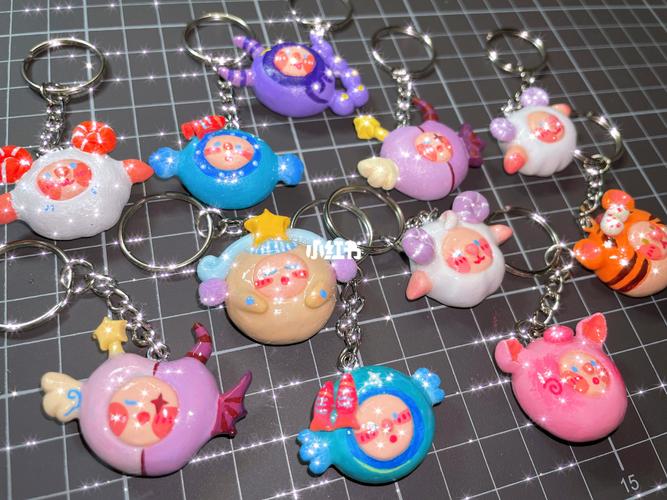 俺的十二星座圆圆脸手工粘土