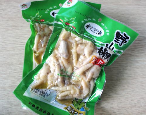 泡椒凤爪240g 野山椒鸡 爪 真空独立包装袋休闲食品卤味熟食零食
