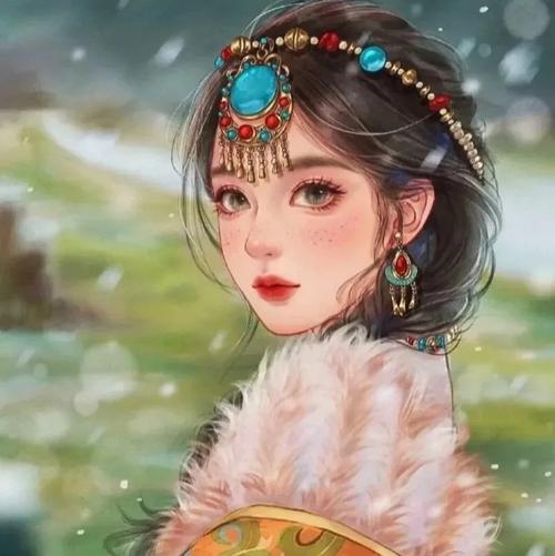 古风女生头像:做不了别人的小公主,就做自己的英雄吧