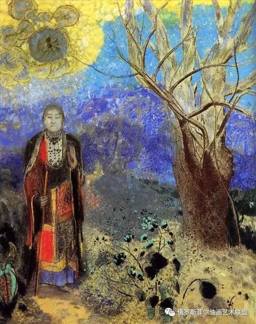 法国著名画家奥蒂诺雷东油画作品欣赏