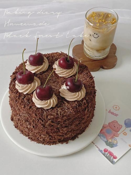 巧克力控的最爱95黑森林蛋糕98酒酿桂花拿铁_酒酿