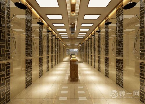 洗浴中心内部装修实景图