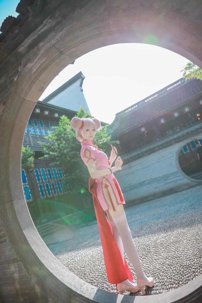 王者荣耀cos小乔亭中月