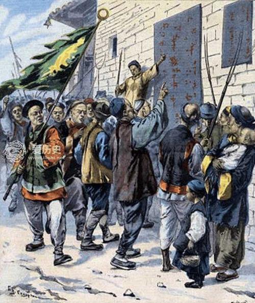 在密函中德国   清朝末年的义和团运动,我们知道它是以"扶清灭洋"