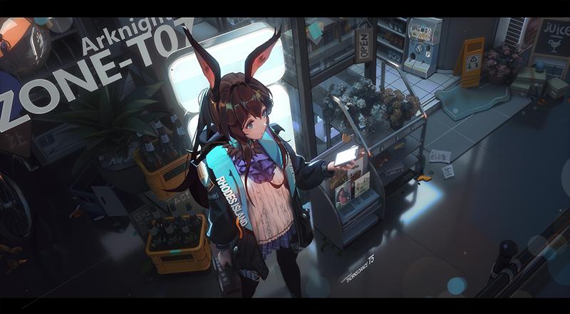 p站美图推荐——《明日方舟》