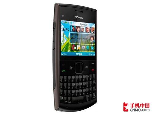  p>诺基亚x2-01是一款主打入门级市场的机型,外观时尚,采用全键盘设计