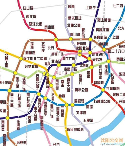 沈阳地铁最新规划图