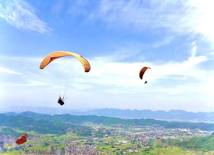 永安山蓝莓基地,5月20日不见不散~~_滑翔伞