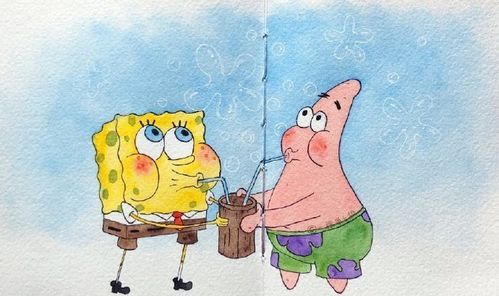海绵宝宝背景图