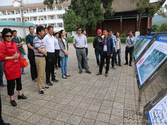 玉溪市"美丽100"校园建设项目推进会第二现场会在峨山县双江小学举行