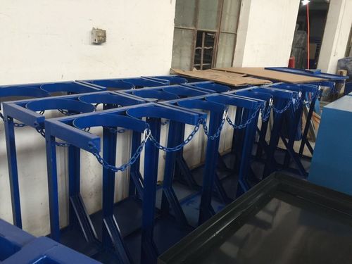 现货学校实验钢瓶架氧气乙炔瓶氮气瓶固定架40l放置架气瓶8存放架