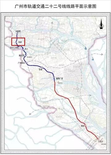 地铁22号线规划线路图