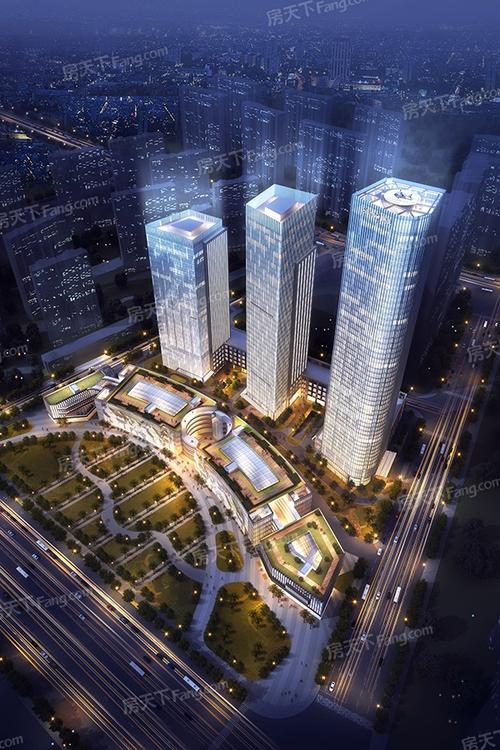 闽江东路11号(星光天地西侧). 常熟世茂世纪中心容积率9.91.