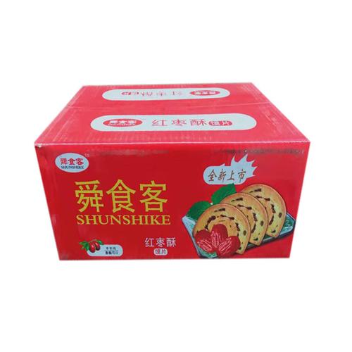 早餐零食饼干食客红枣山西馍馍烤馍片