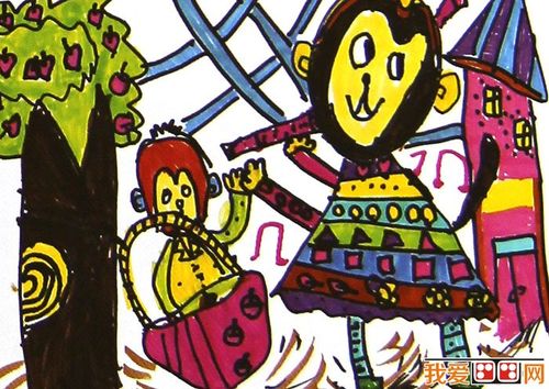 齐天大圣孙悟空儿童画作品欣赏(3)