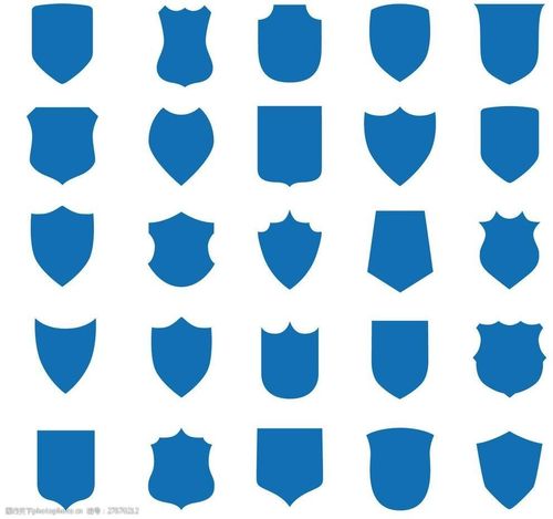 最全的防护盾牌设计素材