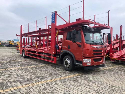 中置轴轿运车 程力五位板轿运车 汽车托运车 价格