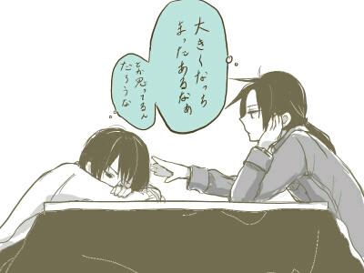 黑塔利亚 王耀 本田菊 极东组 图转侵删