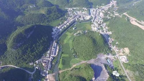 大方县油杉河九条旅游路开工,助力景区提等升级