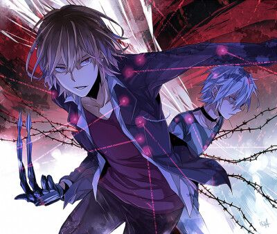 いっさ 画师id:489309 作品id:23395604【一方通行,垣根帝督,魔法禁书