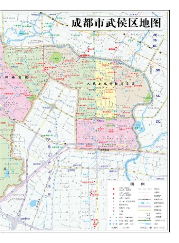 武侯区地图