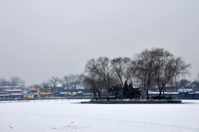 之 什刹海掠影     继续欣赏 北京 2014那场春雪的雪景