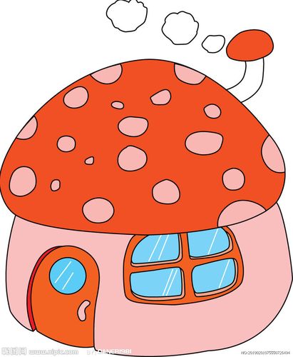 动态卡通图片之卡通小房子矢量图|建筑景观|自然景观