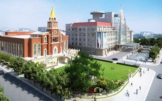 2 婚礼会所 | 宝山区纪蕰路 |可容纳 100桌 宴会厅桌数层高柱数 金色