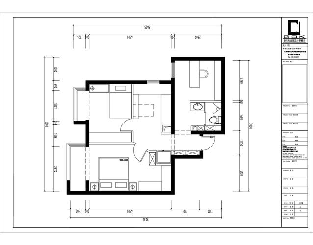 广华新城|45㎡家装设计