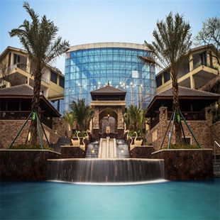 绵竹麓棠温泉度假酒店1晚双人精美早餐温泉近绵阳方特成都周边游