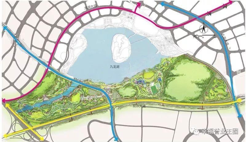 知识城九龙湖规划有生态花海?竟然比凤凰湖还漂亮!
