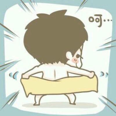 qq卡通动漫情侣头像一男一女 爱你是一种习惯