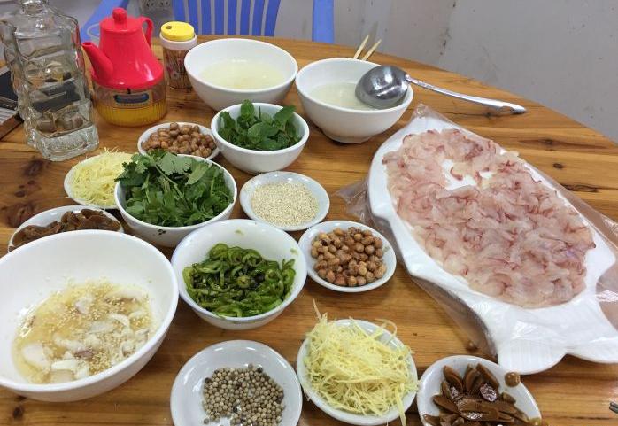 梅州美食——五华鱼生