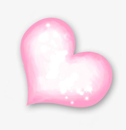 粉色心形