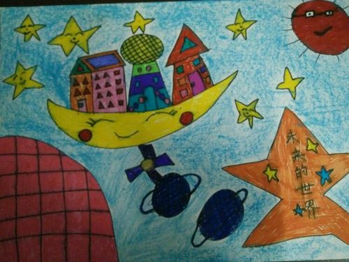 长治县机关幼儿园 大班幼儿科幻绘画作品展